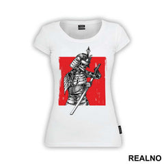 Skull Samurai Red Square