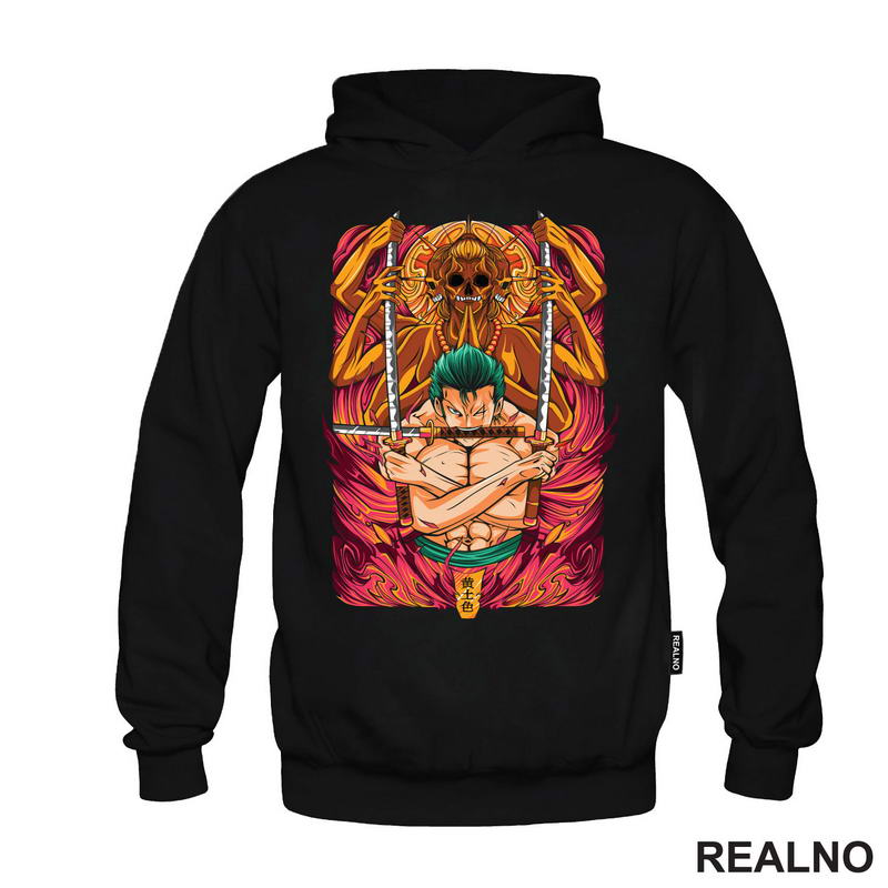 Zoro And Golden Godess - One Piece - Majica