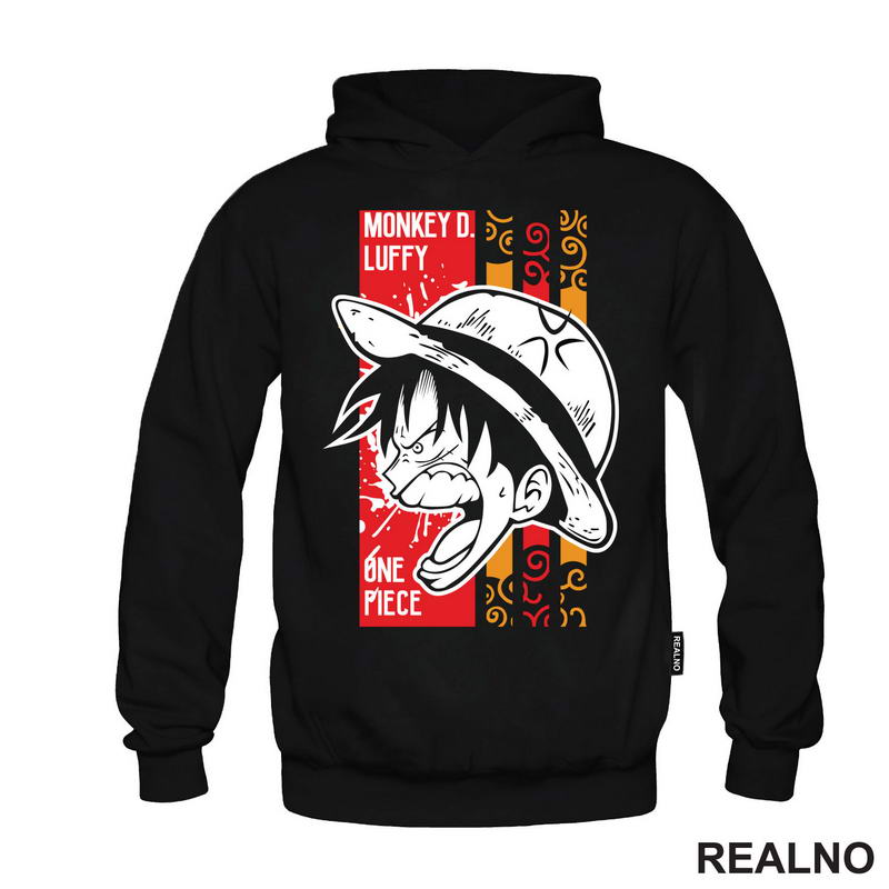 Luffy Yelling - One Piece - Majica