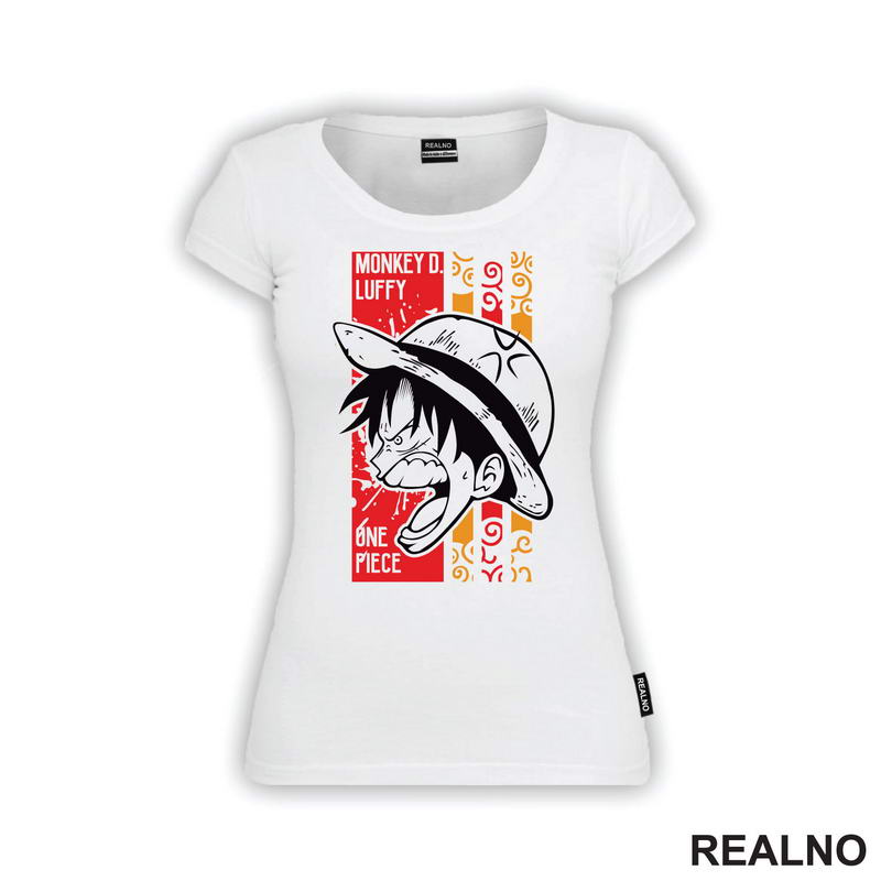 Luffy Yelling - One Piece - Majica