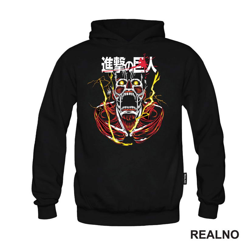 Fire - Colossal Titan - Attack On Titan - AOT - Majica