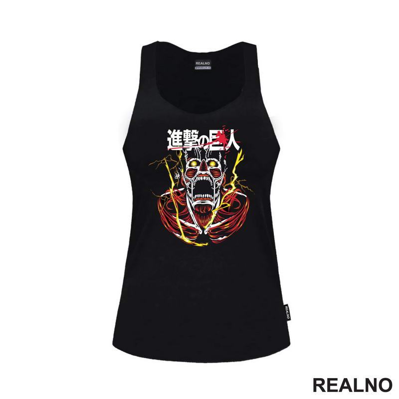 Fire - Colossal Titan - Attack On Titan - AOT - Majica