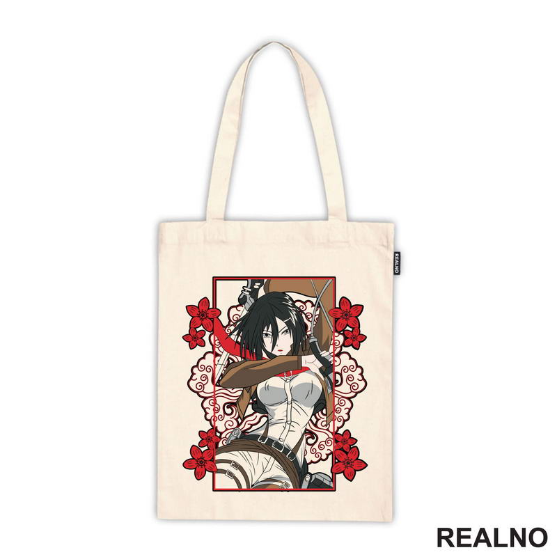 Mikasa And Flowers - Attack On Titan - AOT - Majica