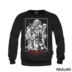 Titans - White And Red - Attack On Titan - AOT - Majica