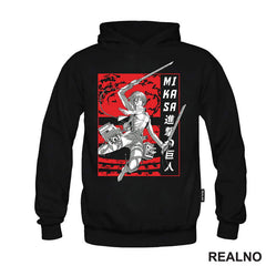 Mikasa - Red Attack - Attack On Titan - AOT - Majica