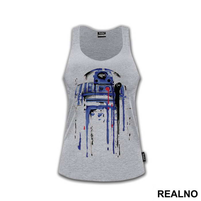 R2D2 Spilling Color - Star Wars - Majica