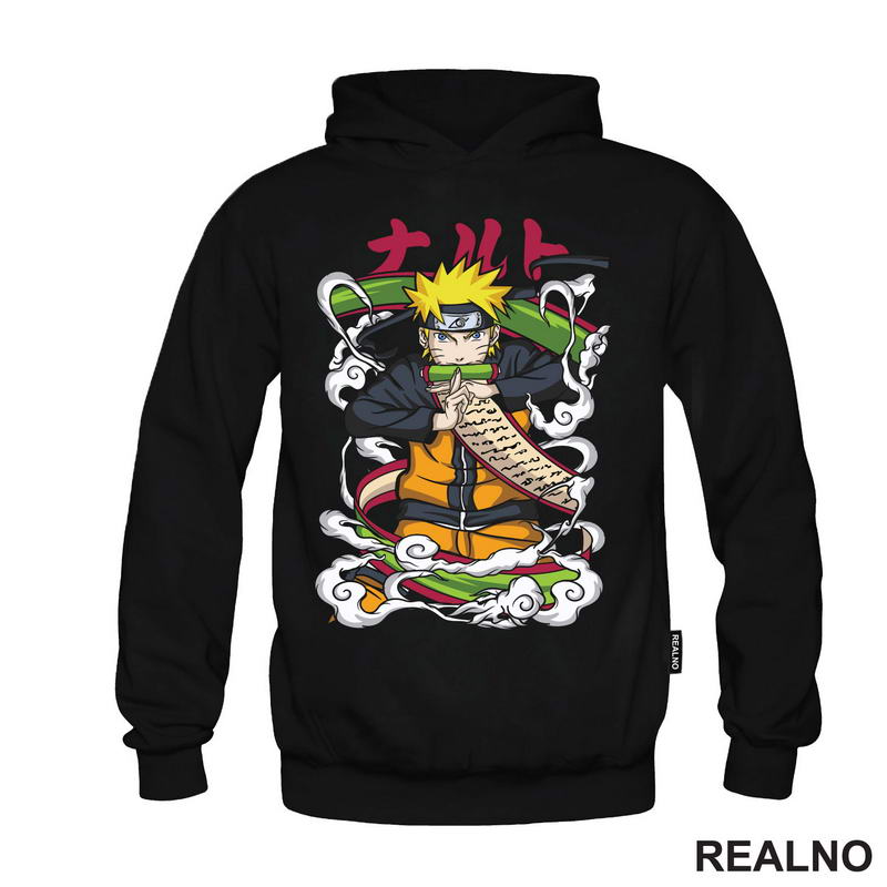 Colors And Scroll - Naruto - Majica