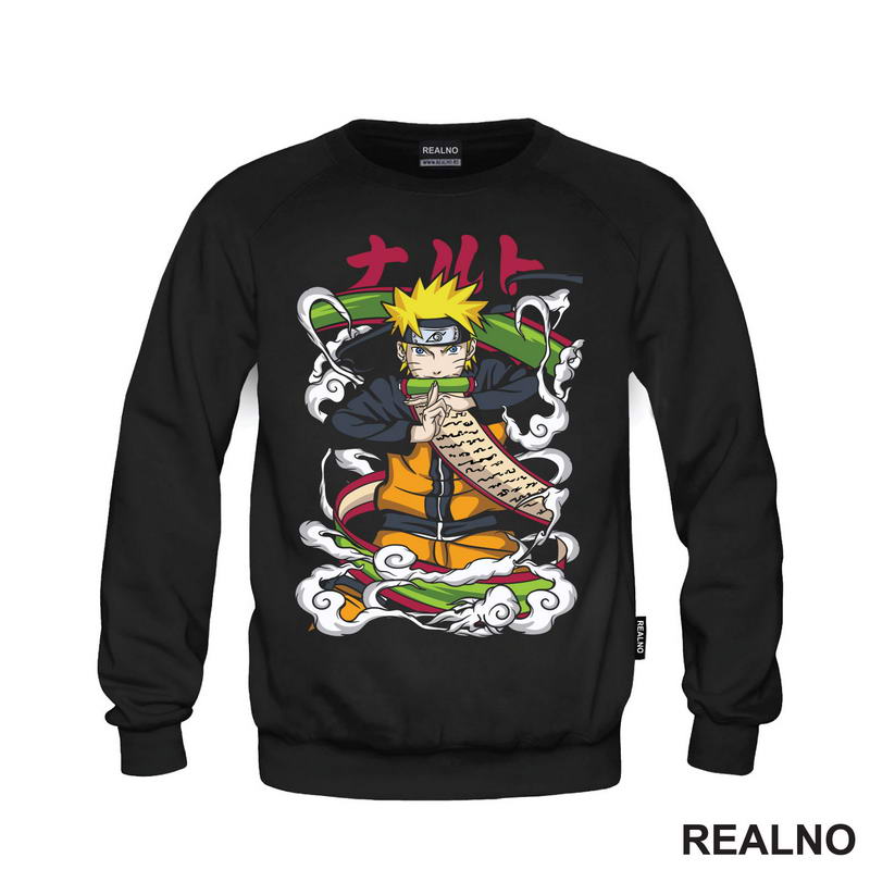 Colors And Scroll - Naruto - Majica