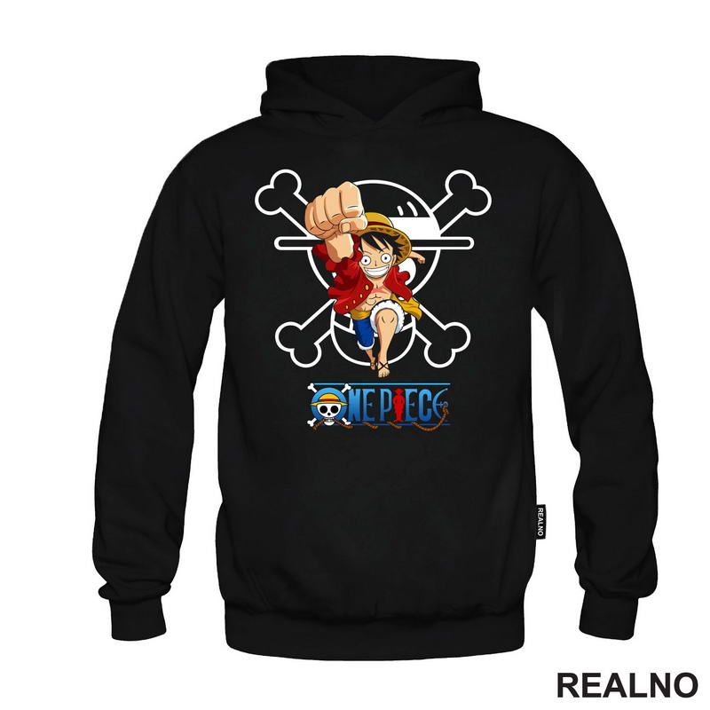 Luffy Jumps - One Piece - Majica