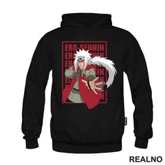 Ero Sennin - Jiraiya - Red - Naruto - Majica