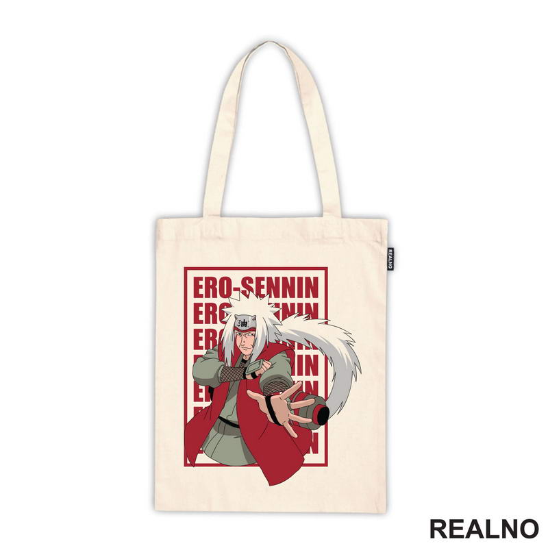 Ero Sennin - Jiraiya - Red - Naruto - Majica