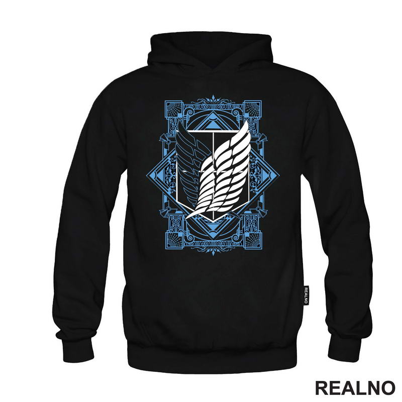Blue - Wings Of Freedom - Attack On Titan - Majica