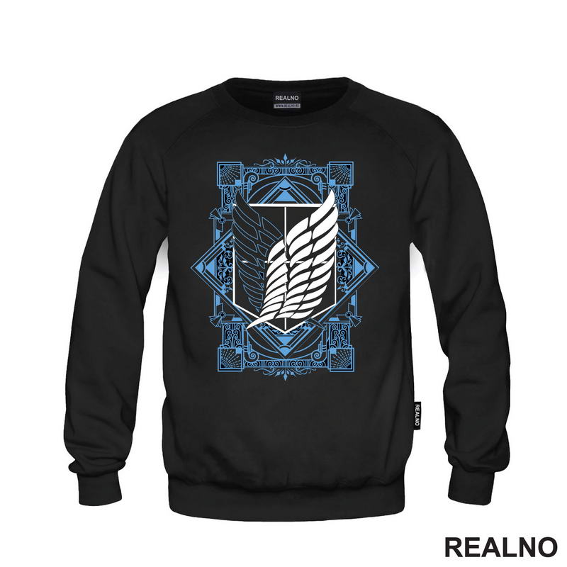Blue - Wings Of Freedom - Attack On Titan - Majica