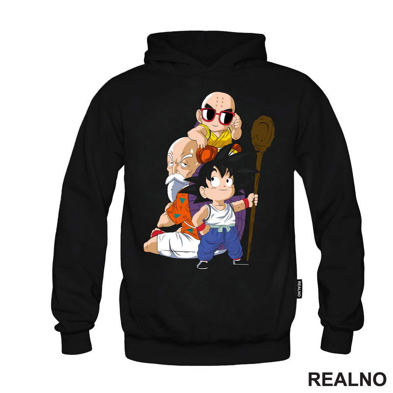 Kids With Their Teacher - Goku - Dragon Ball - Majica
