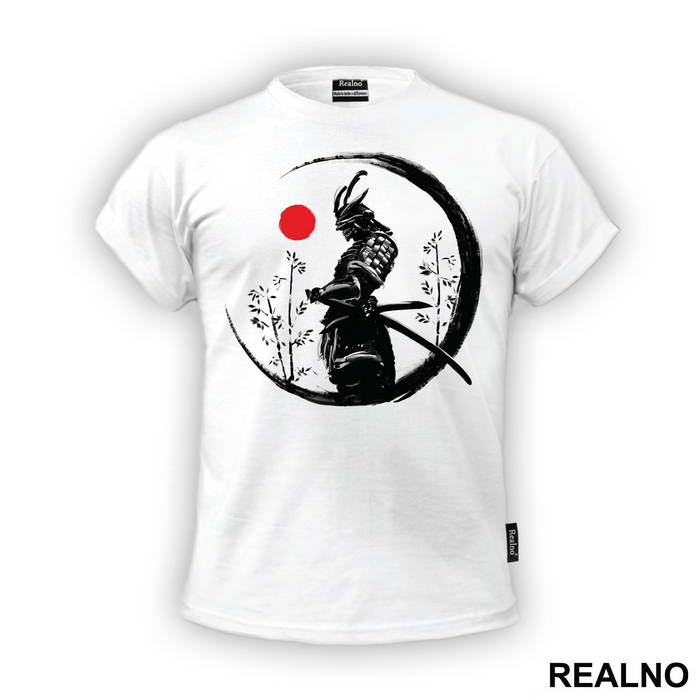 Calm Samurai Waiting To Battle