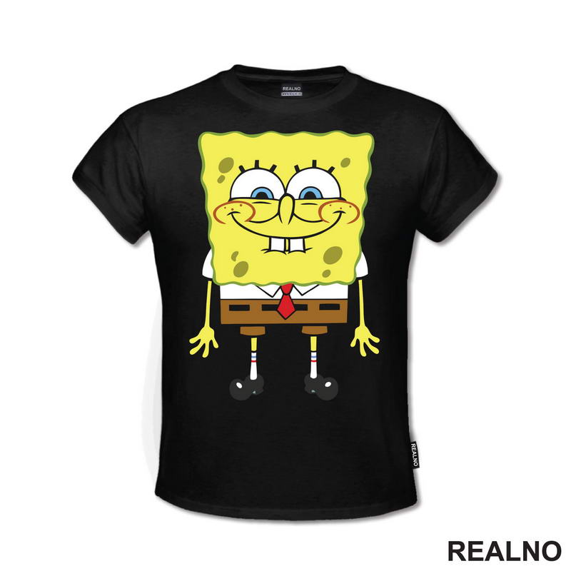 Stoji Nasmejan - Sundjer Bob - Sponge Bob - Crtani Filmovi - Majica