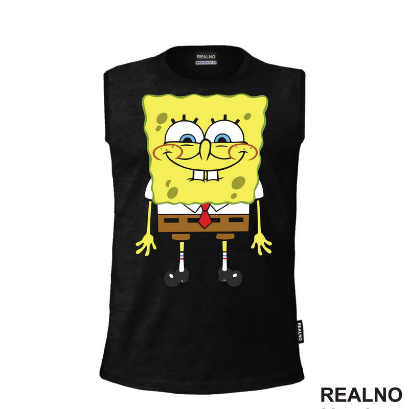 Stoji Nasmejan - Sundjer Bob - Sponge Bob - Crtani Filmovi - Majica