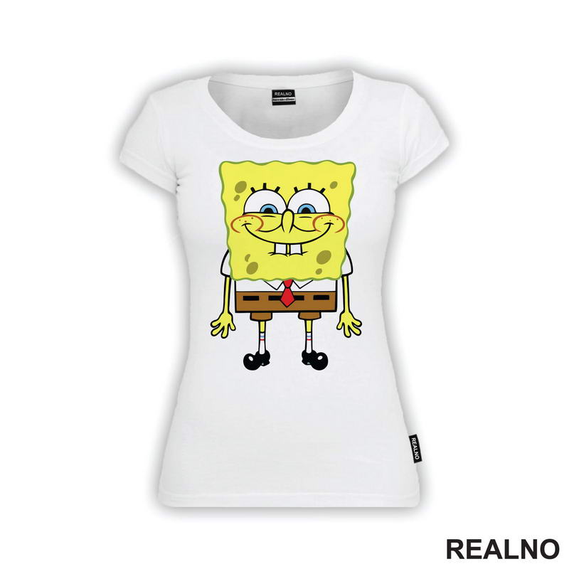 Stoji Nasmejan - Sundjer Bob - Sponge Bob - Crtani Filmovi - Majica