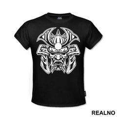 Samurai Helmet Illustration