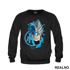 Half Face - Goku - Dragon Ball - Majica