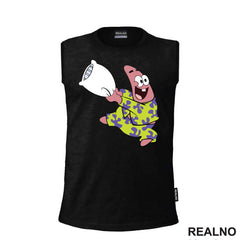 Patrik Sa Jastukom - Sundjer Bob - Sponge Bob - Crtani Filmovi - Majica
