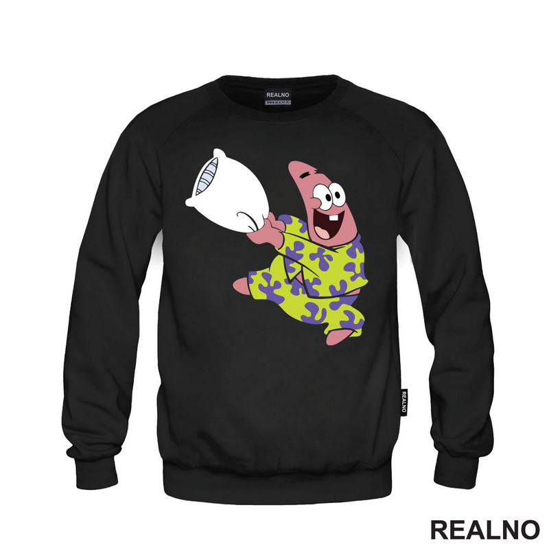 Patrik Sa Jastukom - Sundjer Bob - Sponge Bob - Crtani Filmovi - Majica