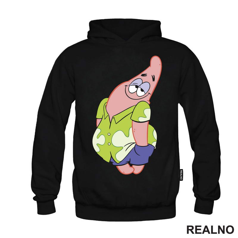 Patrik Se Stidi - Sundjer Bob - Sponge Bob - Crtani Filmovi - Majica