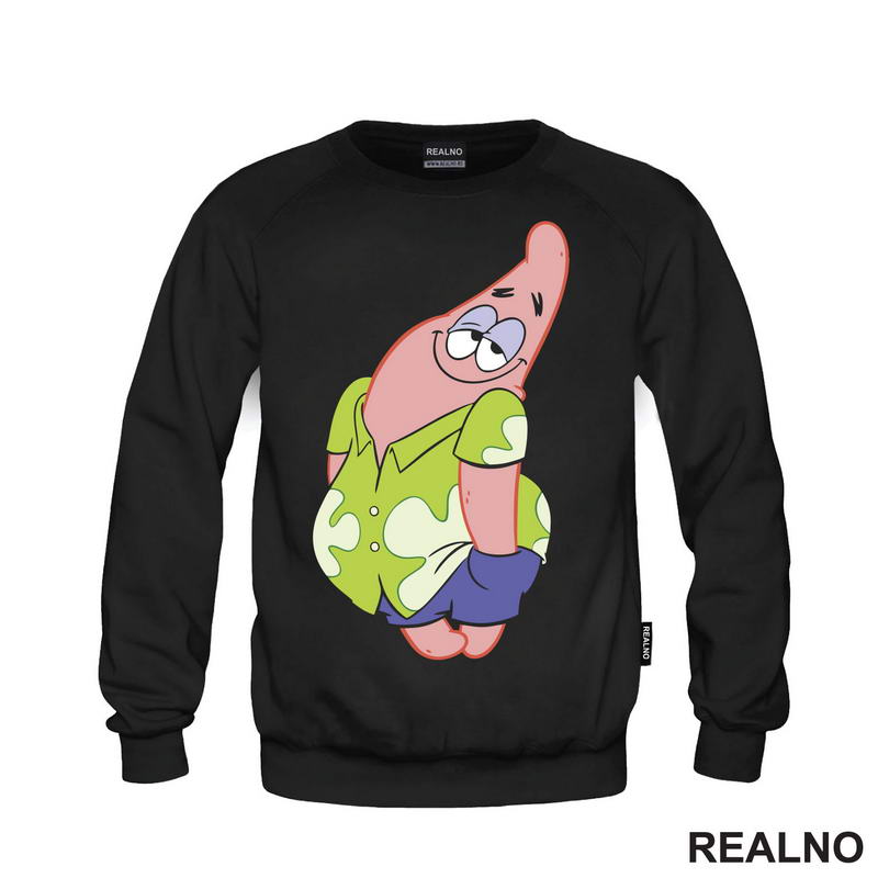 Patrik Se Stidi - Sundjer Bob - Sponge Bob - Crtani Filmovi - Majica