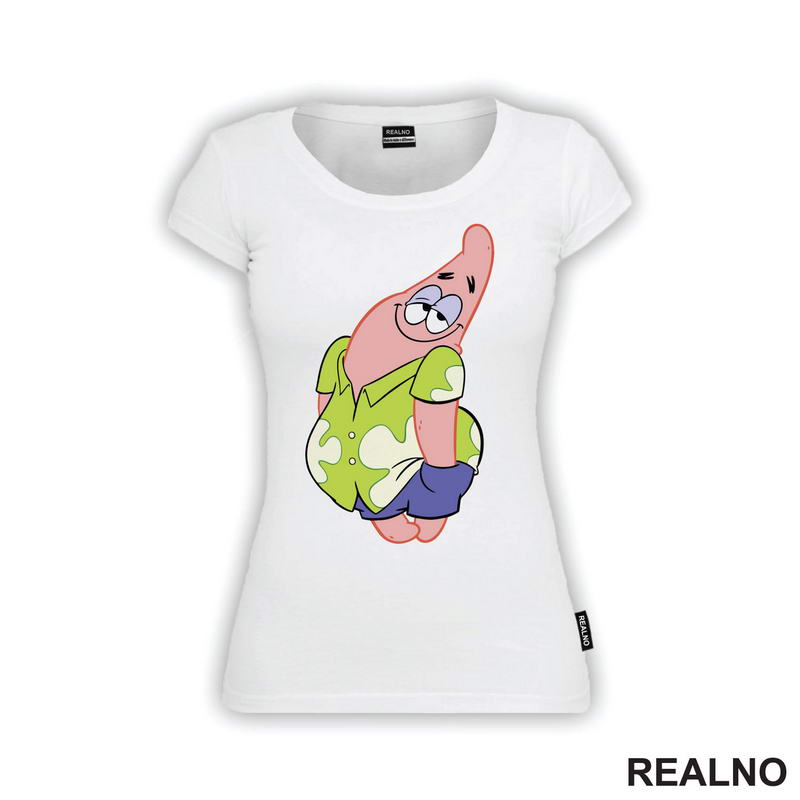 Patrik Se Stidi - Sundjer Bob - Sponge Bob - Crtani Filmovi - Majica