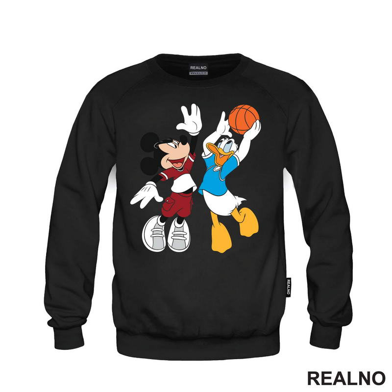 Miki I Donald Igraju Basket - Crtani Filmovi - Majica