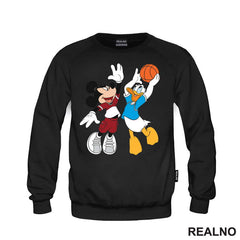 Miki I Donald Igraju Basket - Crtani Filmovi - Majica