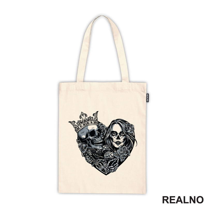 Lobanje I Ljubav - Skull - Art - Majica