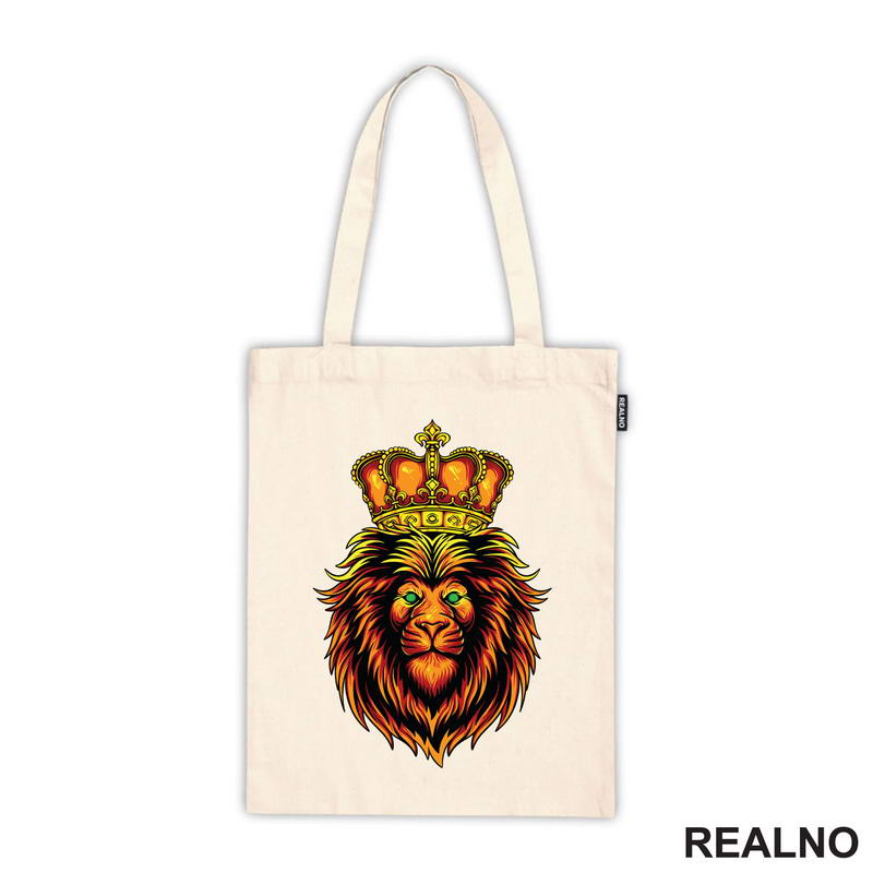 Sa Krunom - Lav - Lion - Životinje - Majica