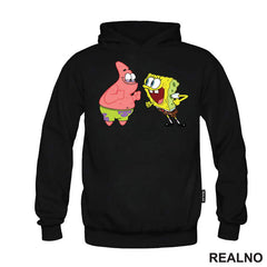 Raduju se - Patrik - Sundjer Bob - Sponge Bob - Crtani Filmovi - Majica