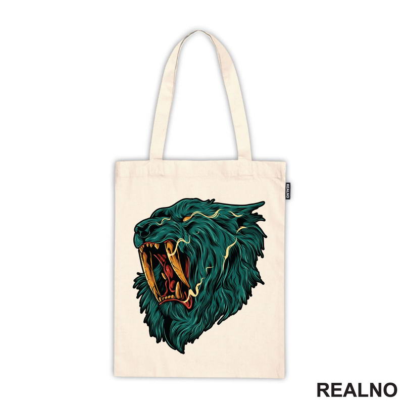 Plavi - Ljut - Lav - Lion - Životinje - Majica