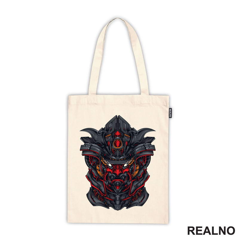 With White Fiery Eyes - Samurai - Majica