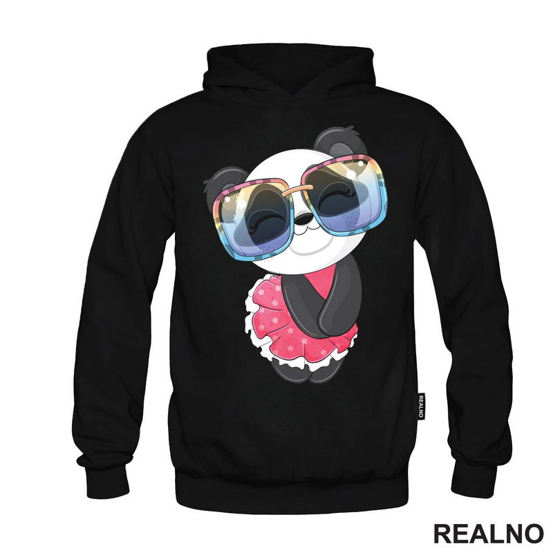 Slatki Panda Sa Naočarima - Životinje - Majica