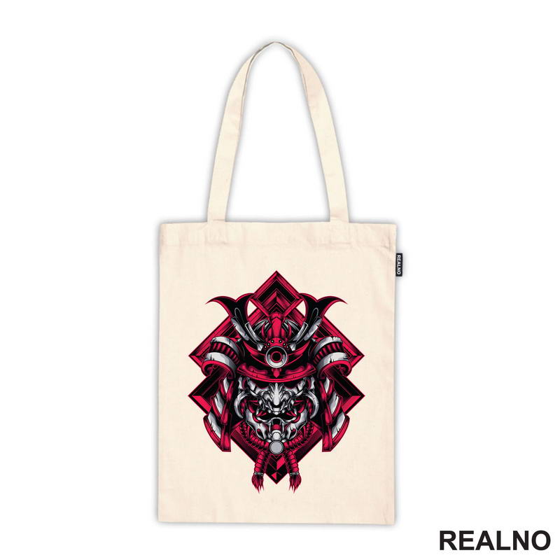 Grey And Red - Samurai - Majica