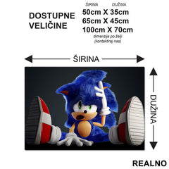 Holding His Head - Sonic - Podmetač za sto