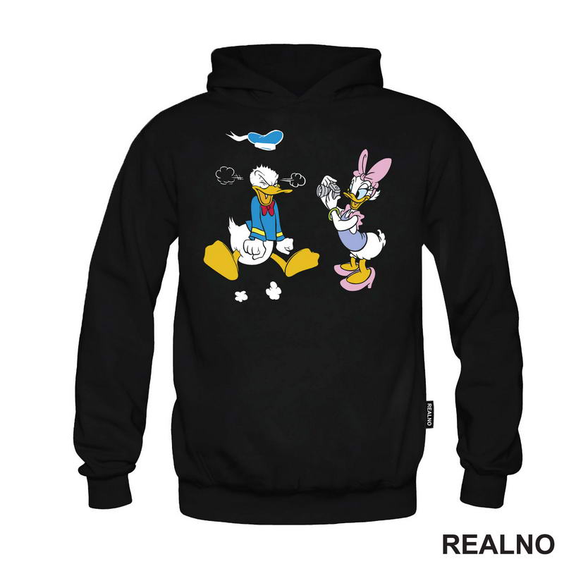Donald i Dejzi Se Slikaju - Crtani Filmovi - Majica