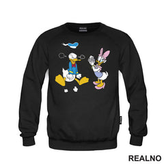 Donald i Dejzi Se Slikaju - Crtani Filmovi - Majica