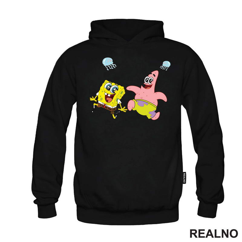 Đuskaju - Patrik - Sundjer Bob - Sponge Bob - Crtani Filmovi - Majica