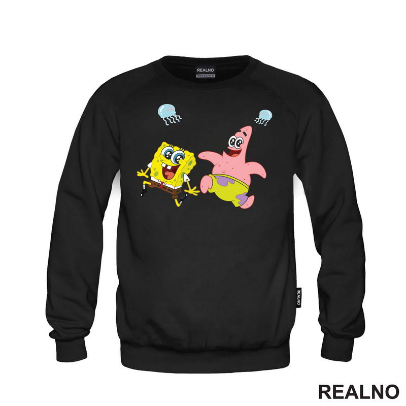 Đuskaju - Patrik - Sundjer Bob - Sponge Bob - Crtani Filmovi - Majica