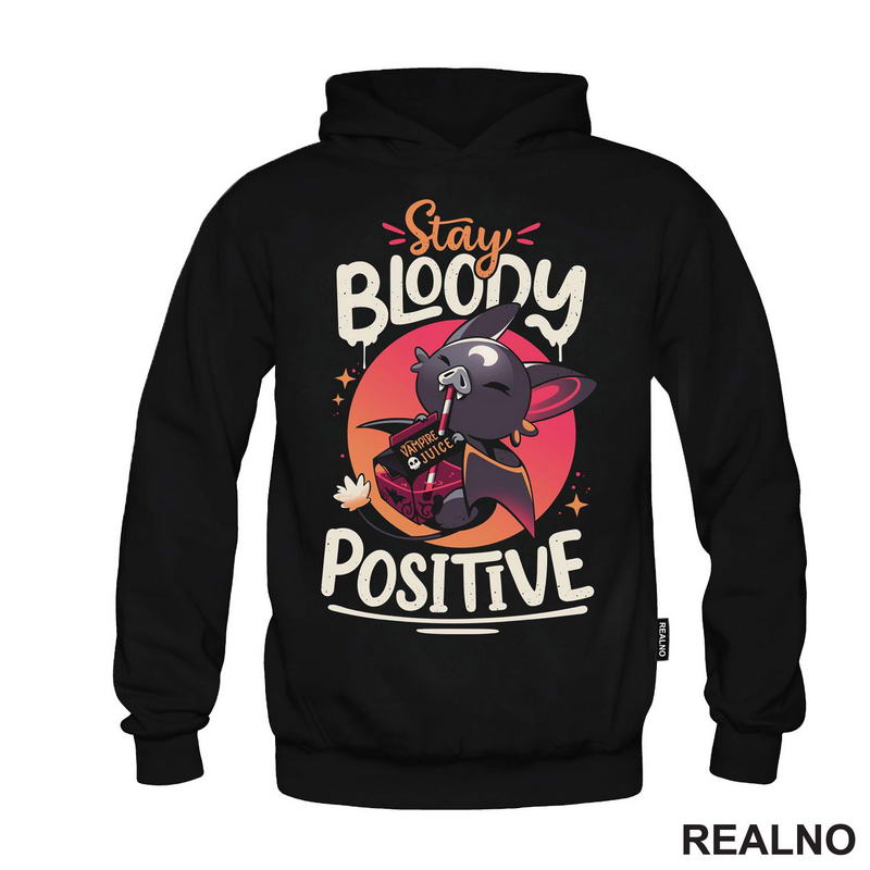 Slatki Slepi Miš - Stay Positive - Životinje - Majica