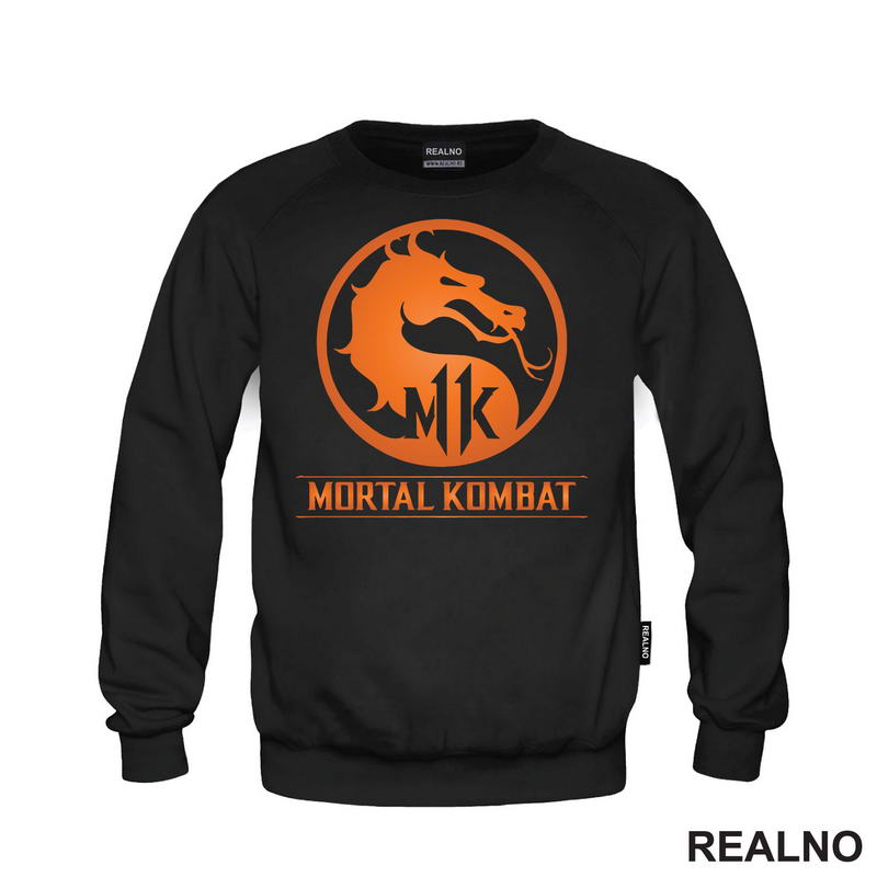 Orange Logo - Mortal Kombat - Majica