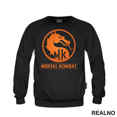 Orange Logo - Mortal Kombat - Majica