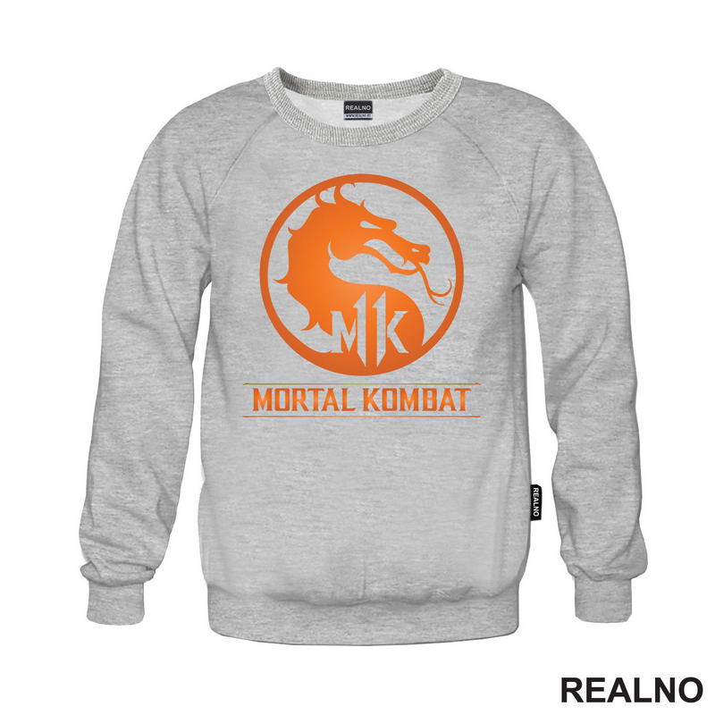Orange Logo - Mortal Kombat - Majica