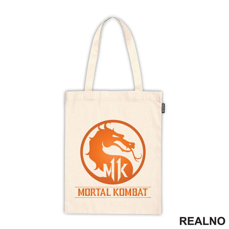 Orange Logo - Mortal Kombat - Majica