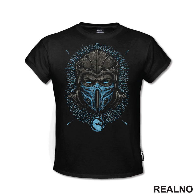 Sub Zero - Dots - Head - Mortal Kombat - Majica