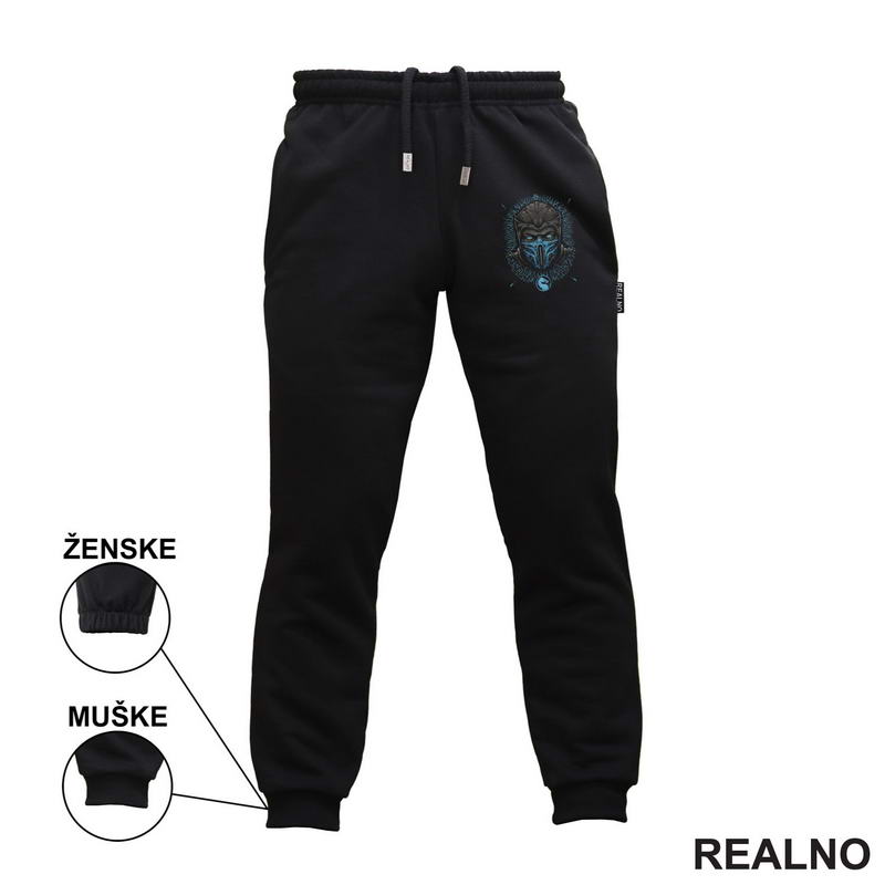 Sub Zero - Dots - Head - Mortal Kombat - Majica